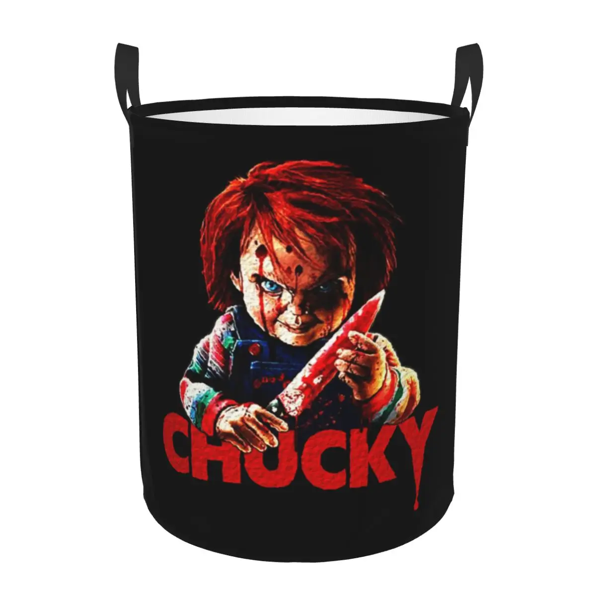 Baby Clothing Hamper - Chucky Pembunuh Horor Halloween Keranjang Cucian