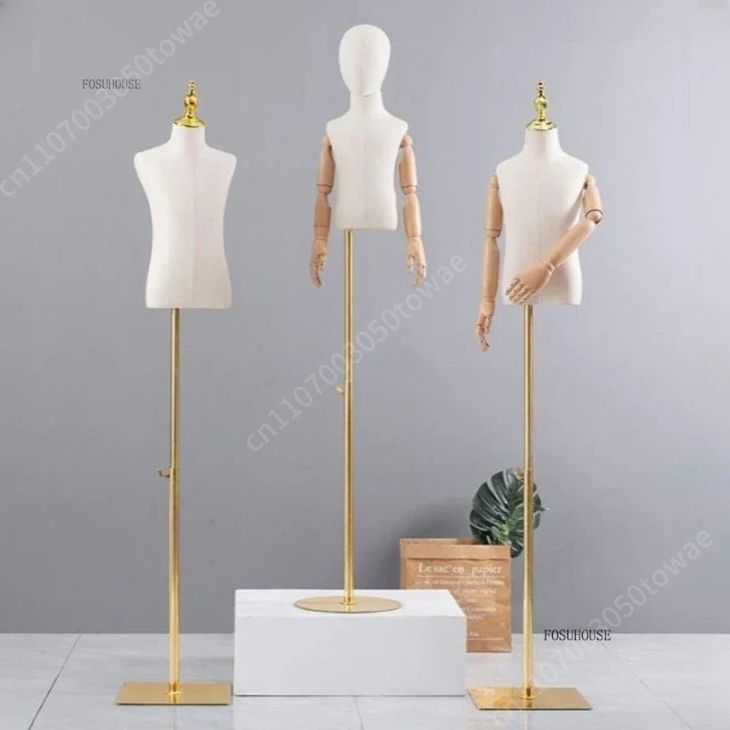 Baby Clothing Display - Manekin Torso Anak dengan Lengan yang