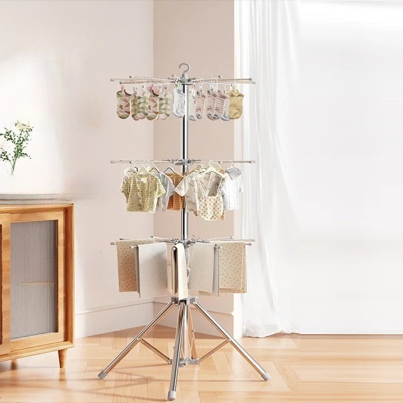 Baby Clothing Display - Rak Pengering Pakaian Bayi-Organizer Binatu Dalam/Luar
