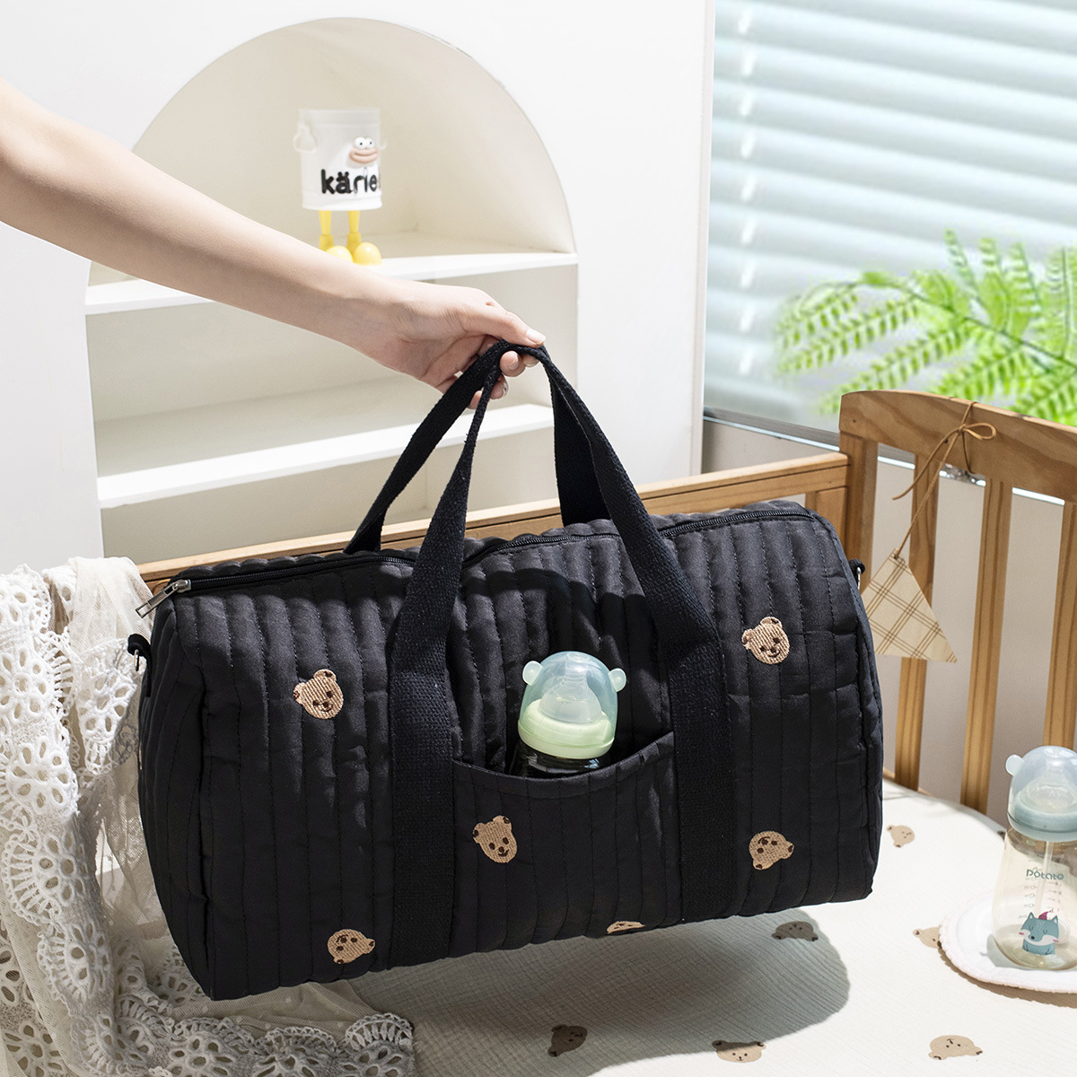 Tas Ibu Besar Tas Penyimpanan  - Baby Clothing Hamper ulasan dan harga