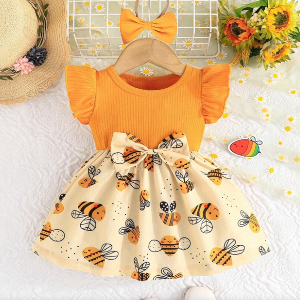 Gaun bayi perempuan, baju anak - Baby Clothing Yellow ulasan dan harga