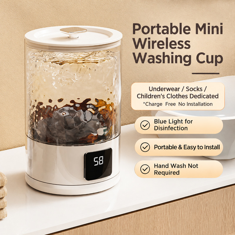 Mesin Cuci Mini Portabel untuk - Baby Clothing Washing Machine ulasan dan harga