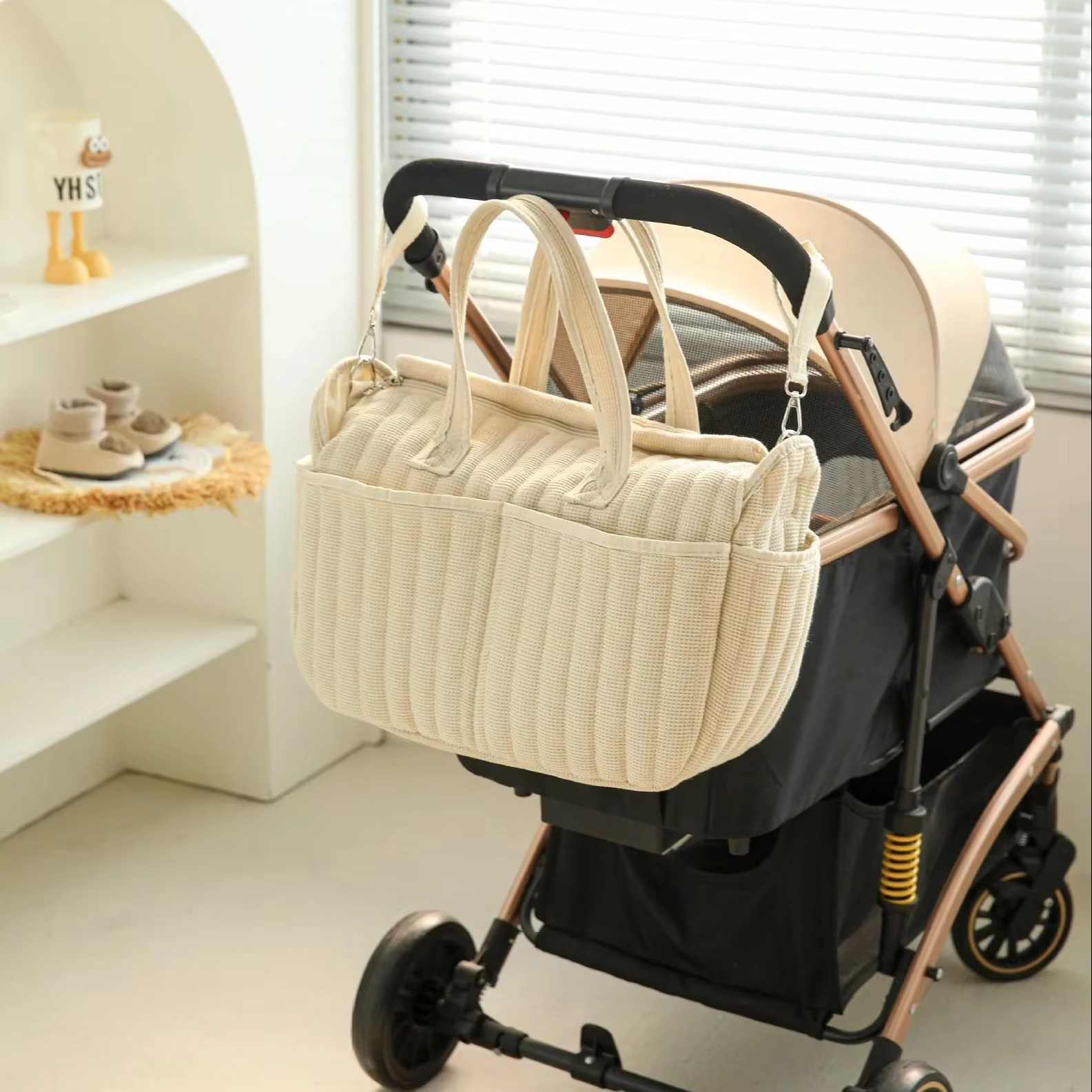 Tas Popok Bayi Fashion Tas Tan - Baby Clothing Hamper ulasan dan harga
